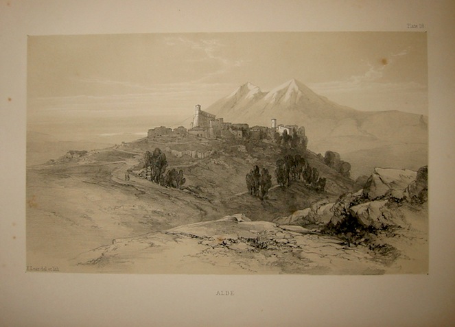 Lear Edward (1812-1888) Albe 1846 Londra